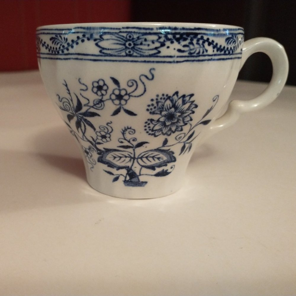 GU Old Vienna Ironstone Wood Sons teacup set of 4.... SOLD Already